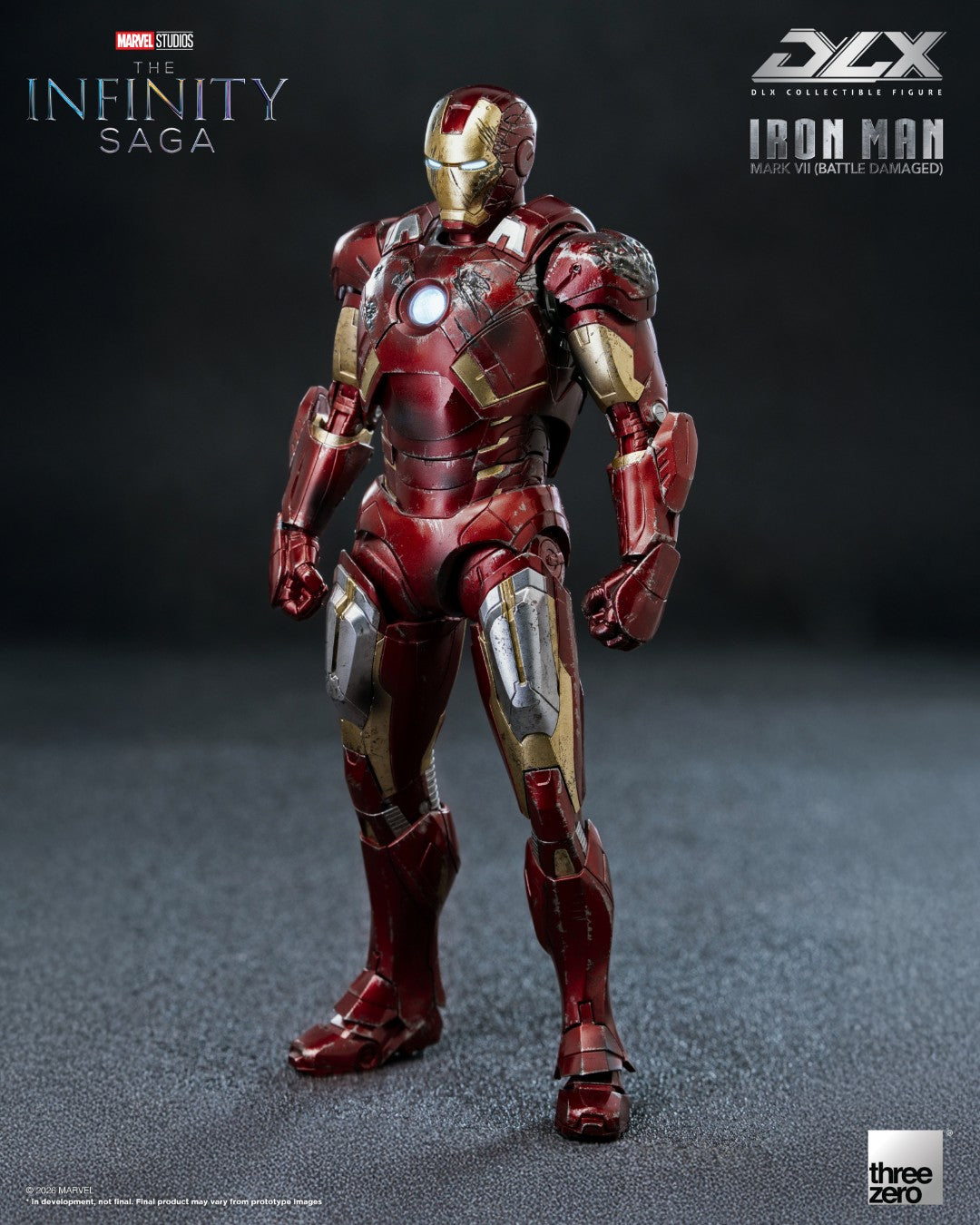 [PREORDER] DLX Iron Man Mark 7 (Battle Damaged) - The Infinity Saga