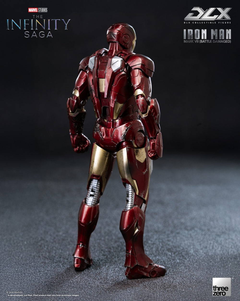 DLX Iron Man Mark 7 (Battle Damaged) - The Infinity Saga