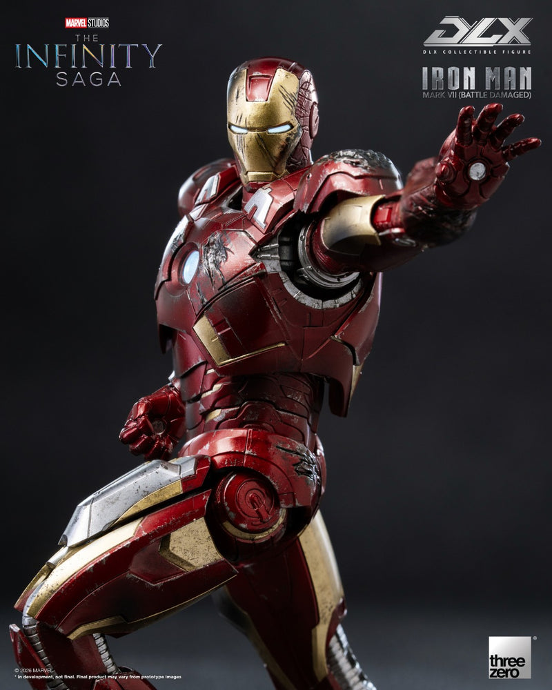 DLX Iron Man Mark 7 (Battle Damaged) - The Infinity Saga