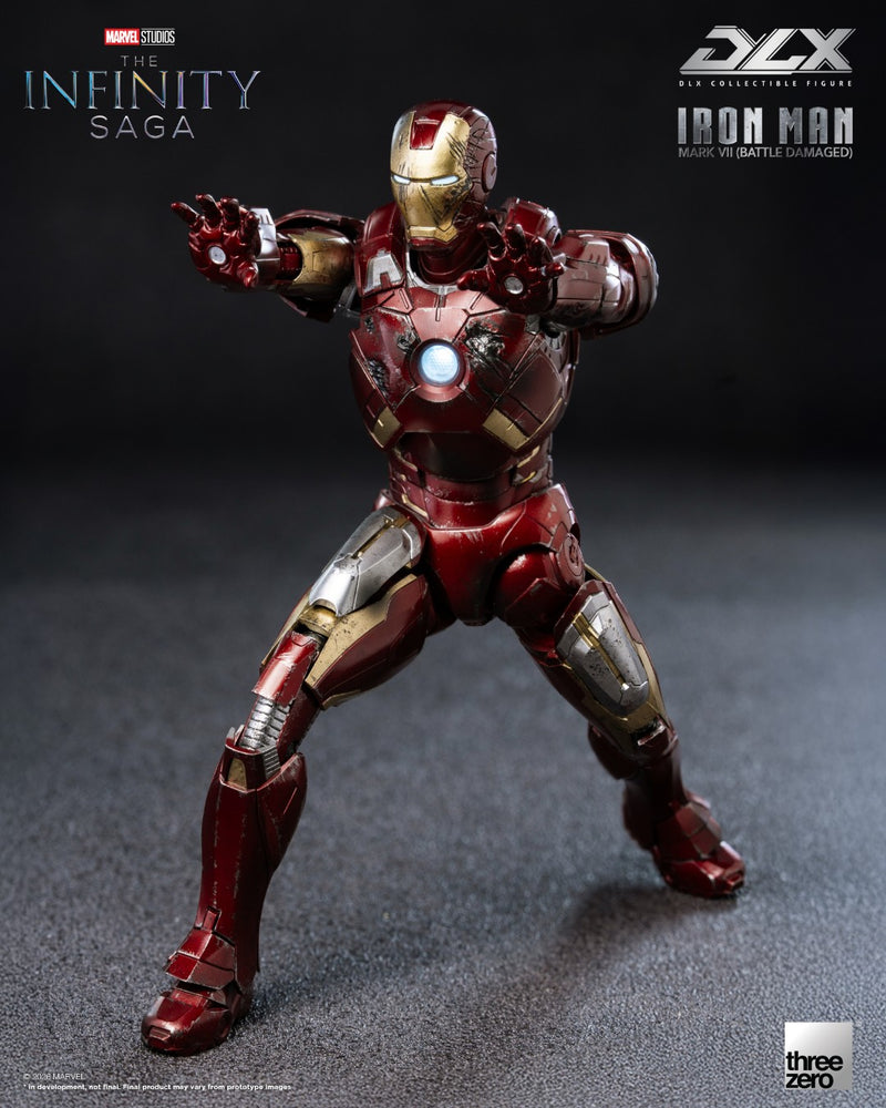 DLX Iron Man Mark 7 (Battle Damaged) - The Infinity Saga