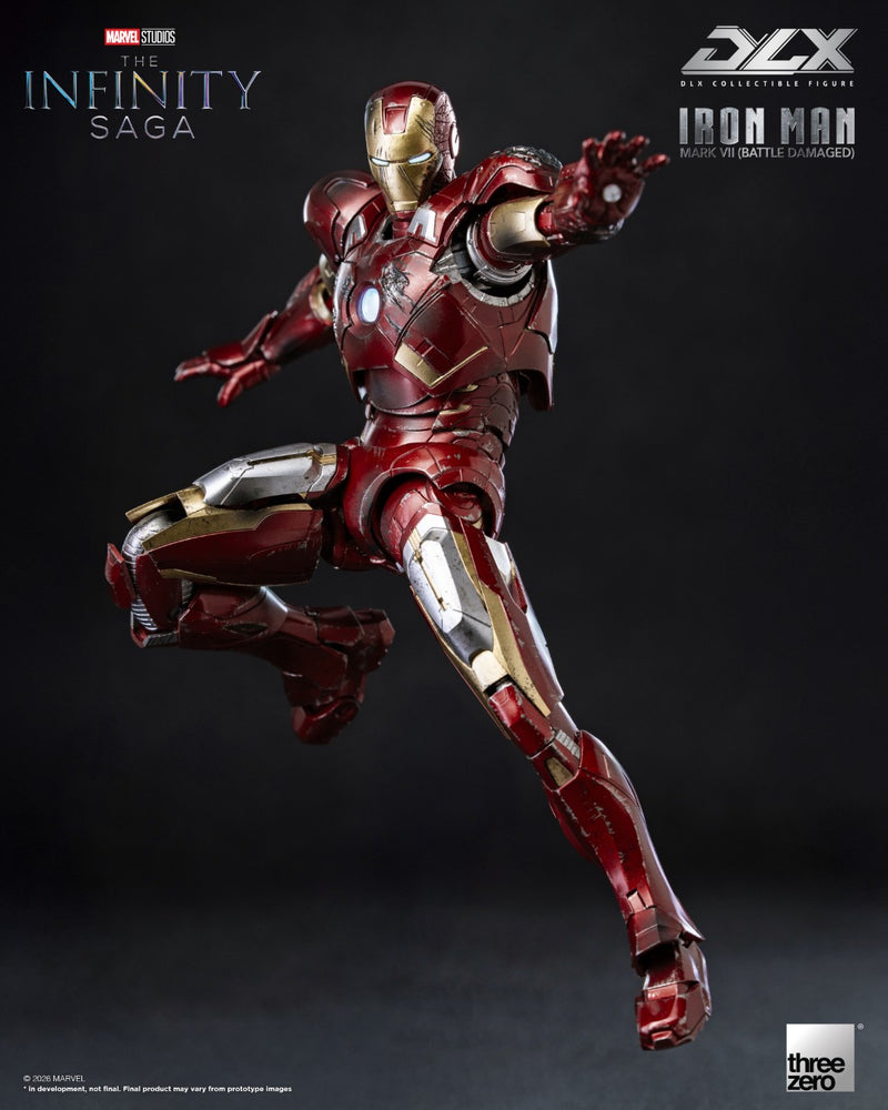 DLX Iron Man Mark 7 (Battle Damaged) - The Infinity Saga