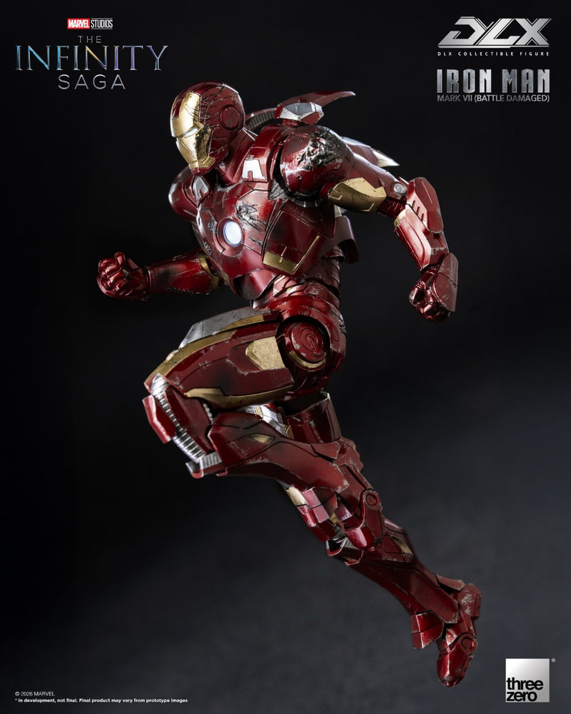 DLX Iron Man Mark 7 (Battle Damaged) - The Infinity Saga