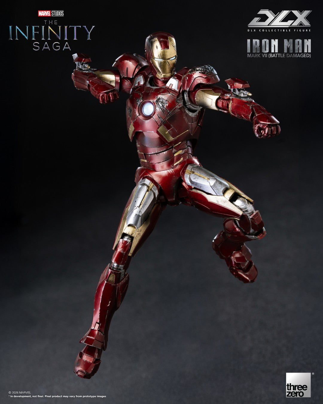 [PREORDER] DLX Iron Man Mark 7 (Battle Damaged) - The Infinity Saga