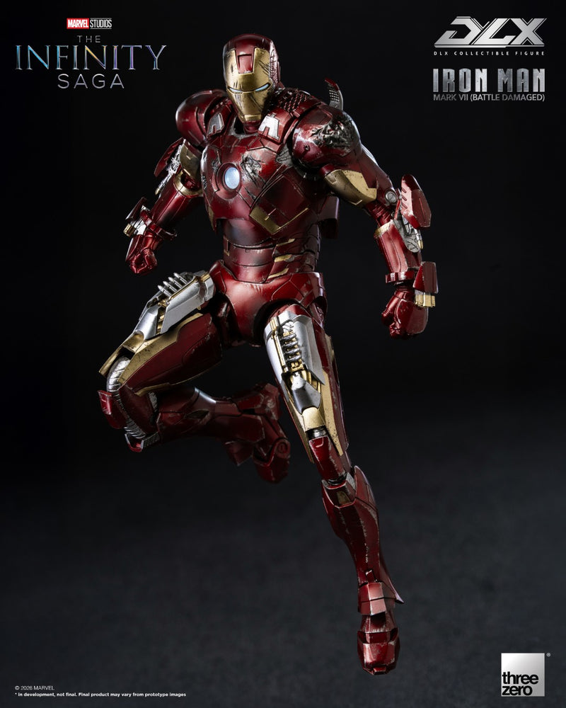 DLX Iron Man Mark 7 (Battle Damaged) - The Infinity Saga