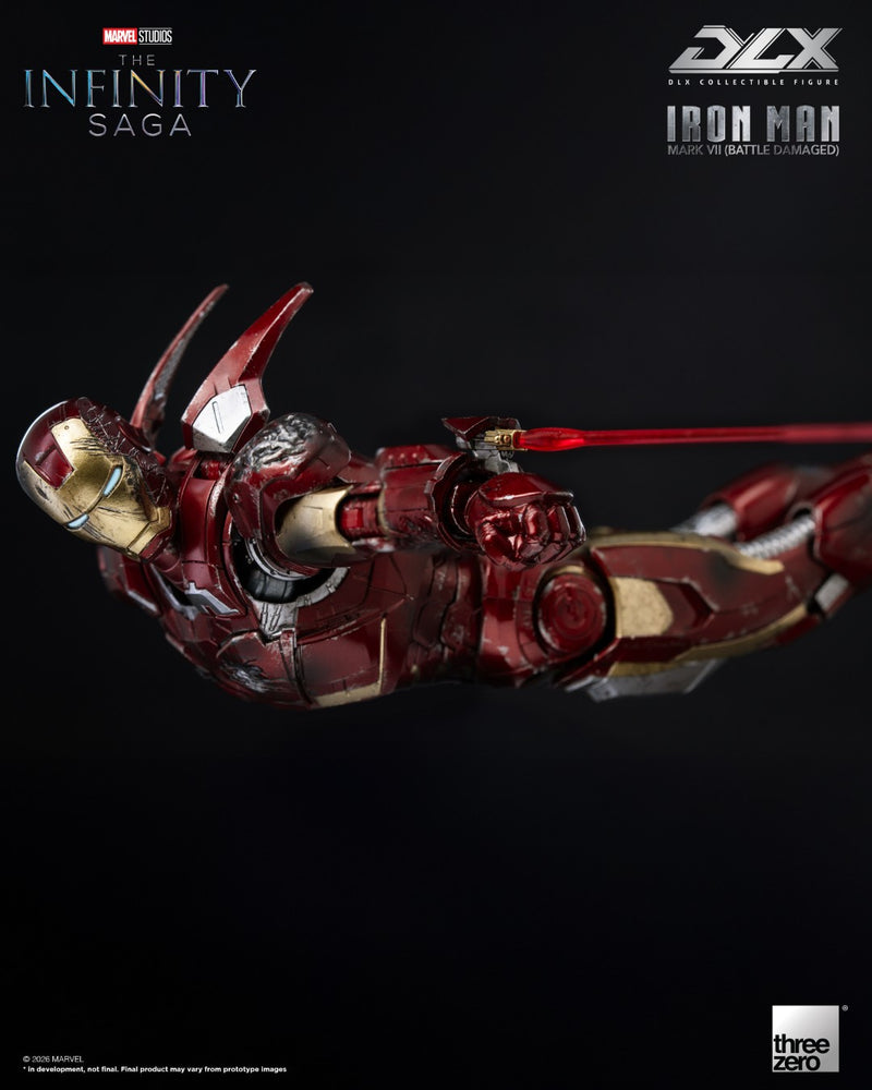 DLX Iron Man Mark 7 (Battle Damaged) - The Infinity Saga