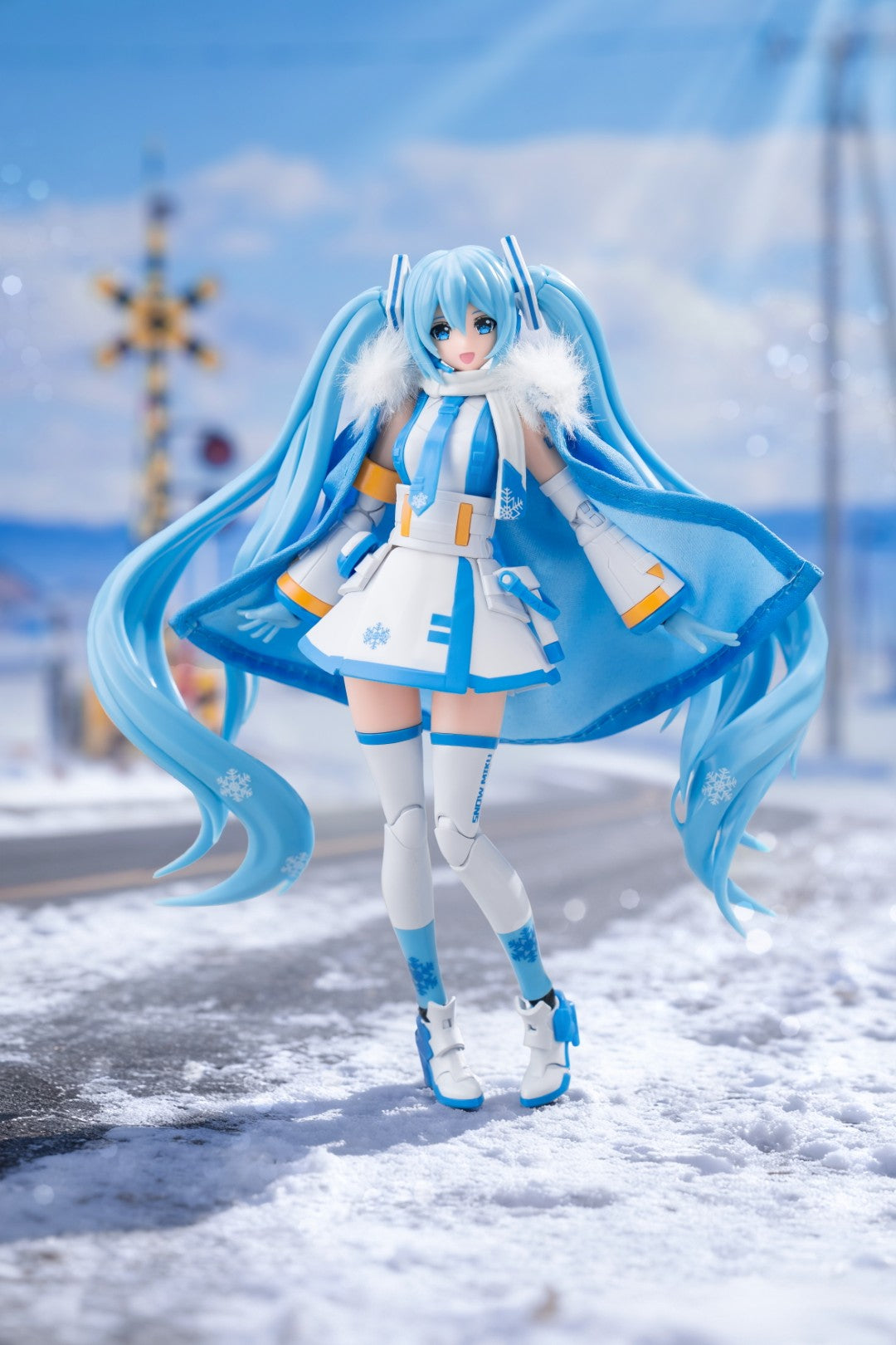 [PREORDER] SOSKILL Snow Miku Articulated Model Kit (Bonus Cape Version)