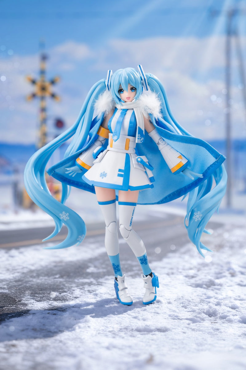 [PREORDER] SOSKILL Snow Miku Articulated Model Kit (Bonus Cape Version)