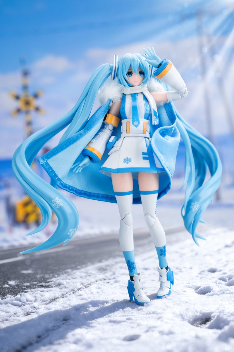 [PREORDER] SOSKILL Snow Miku Articulated Model Kit (Bonus Cape Version)