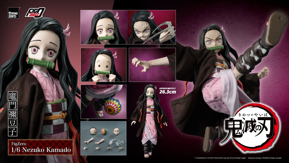 [PREORDER] Figzero Nezuko Kamado Demon Slayer 1/6 Scale Action Figure