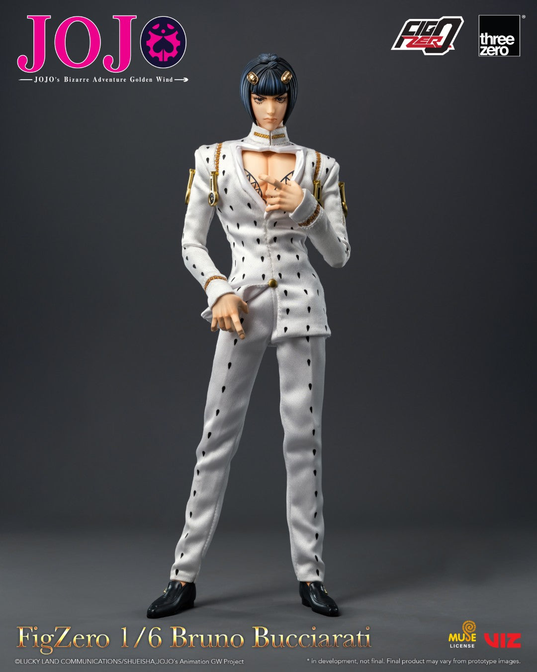 [PREORDER] FigZero 1/6 Bruno Bucciarati - JOJO's Bizarre Adventure: Golden Wind