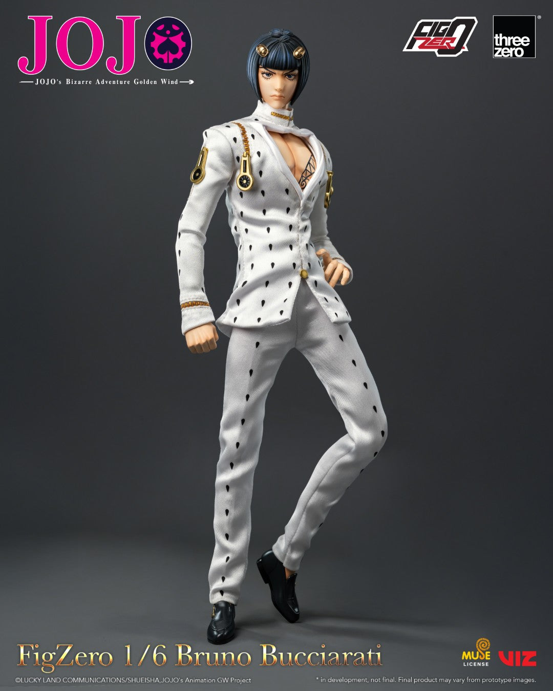 [PREORDER] FigZero 1/6 Bruno Bucciarati - JOJO's Bizarre Adventure: Golden Wind