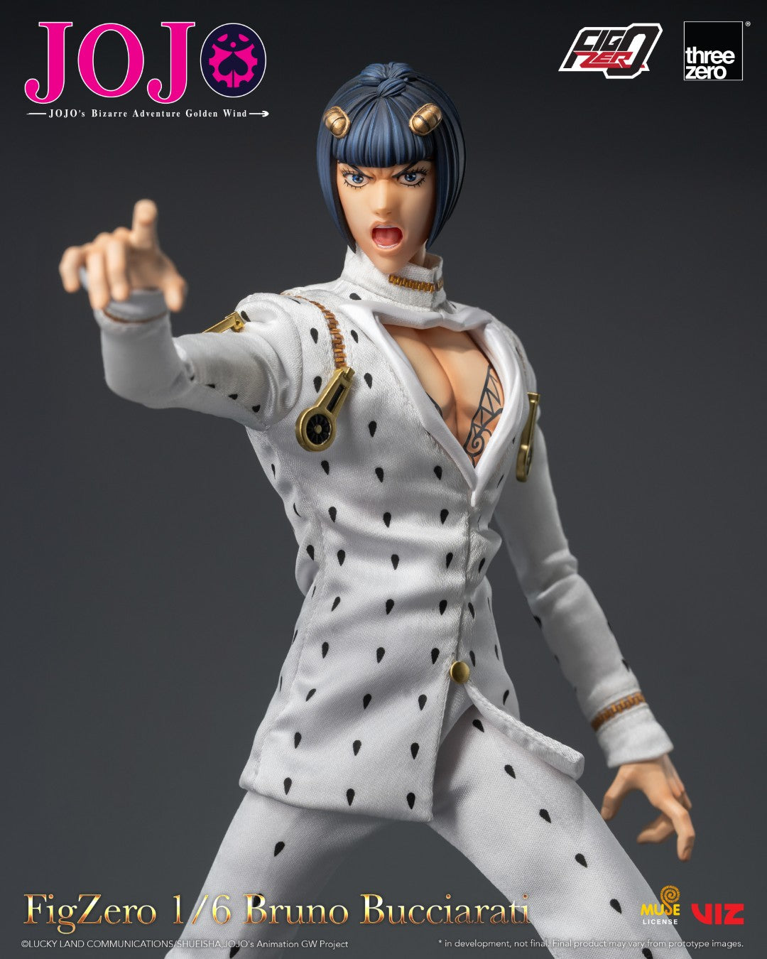 [PREORDER] FigZero 1/6 Bruno Bucciarati - JOJO's Bizarre Adventure: Golden Wind