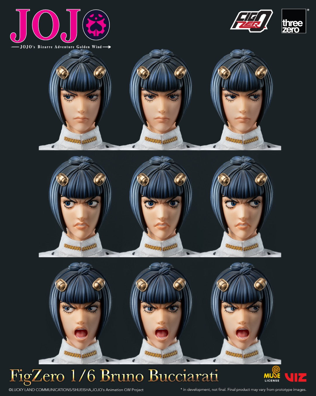 [PREORDER] FigZero 1/6 Bruno Bucciarati - JOJO's Bizarre Adventure: Golden Wind