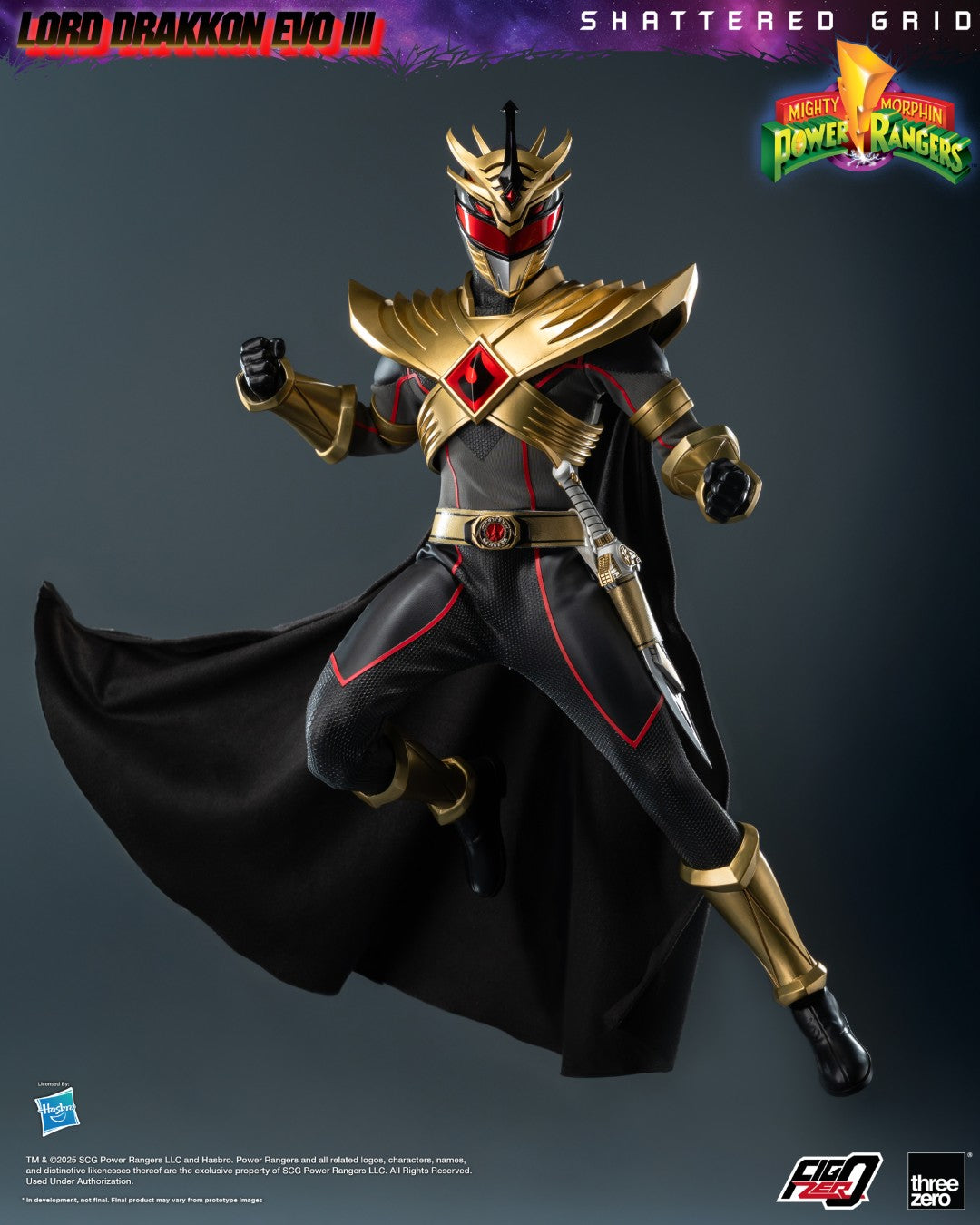 Evox Rangers FigZero 1/6 Lord Drakkon Evo III - Power Rangers Shattered Grid