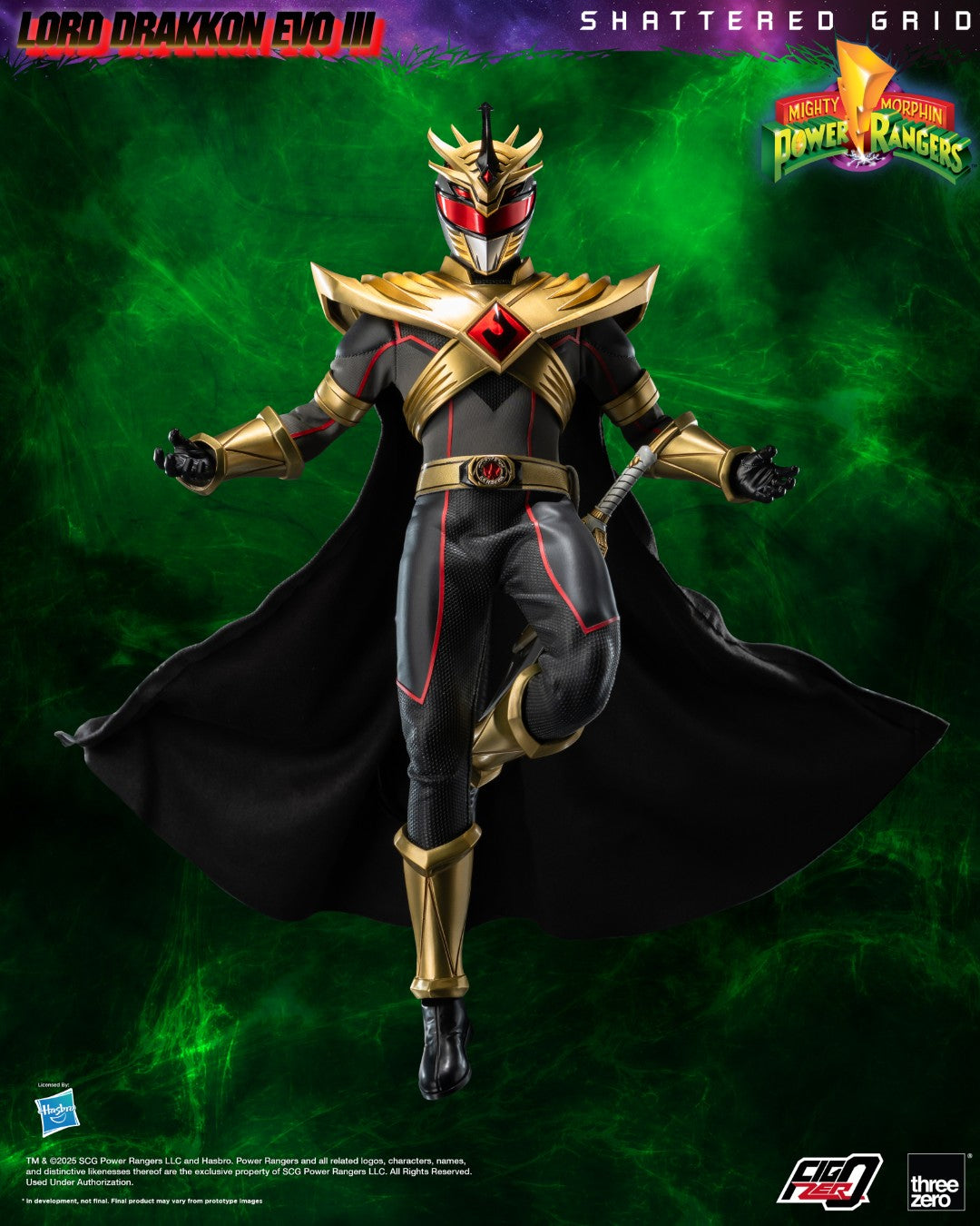 Evox Rangers FigZero 1/6 Lord Drakkon Evo III - Power Rangers Shattered Grid