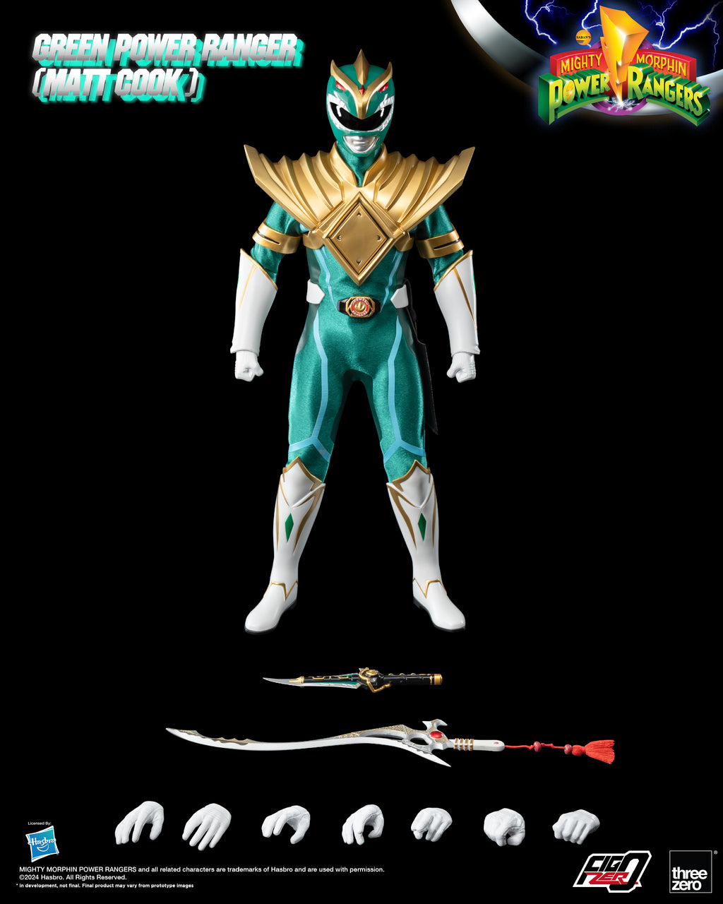 FigZero Power Rangers Green Ranger Matt Cook Version