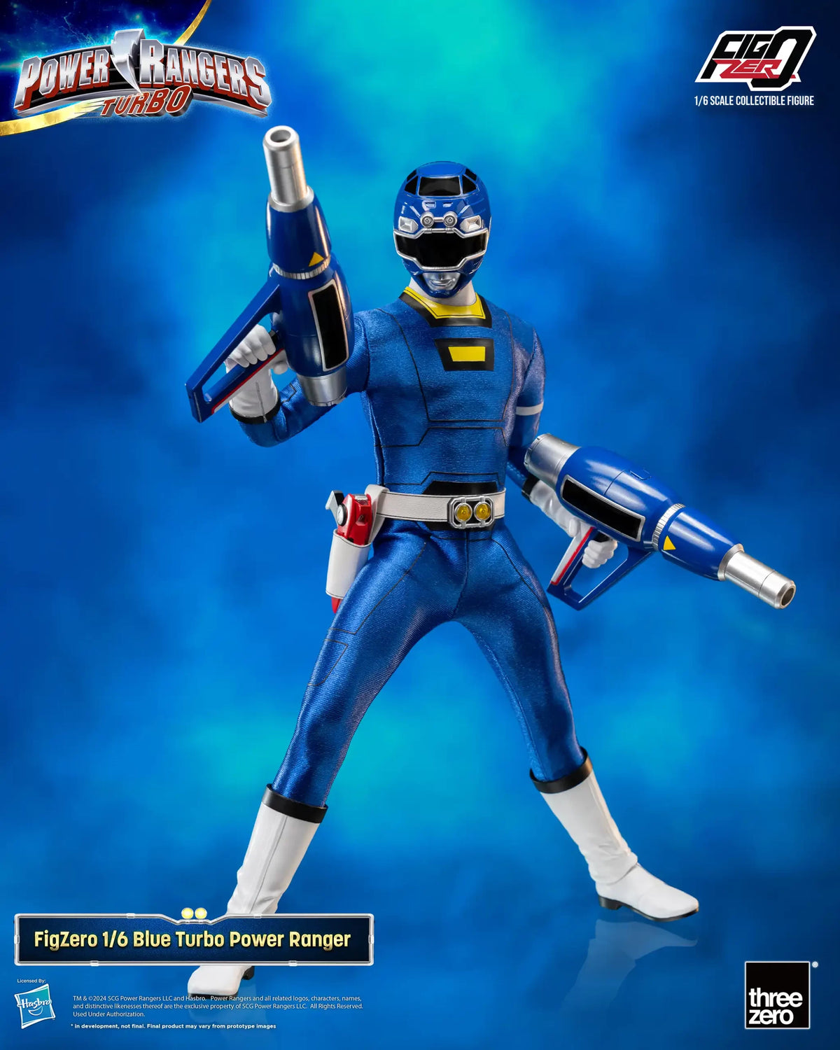 [PREORDER] FigZero Blue Turbo Ranger - Power Rangers Turbo 1/6 Scale Figure