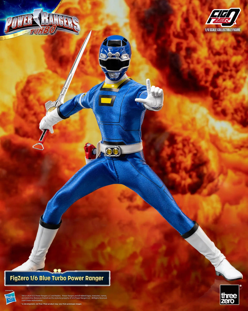 [PREORDER] FigZero Blue Turbo Ranger - Power Rangers Turbo 1/6 Scale Figure