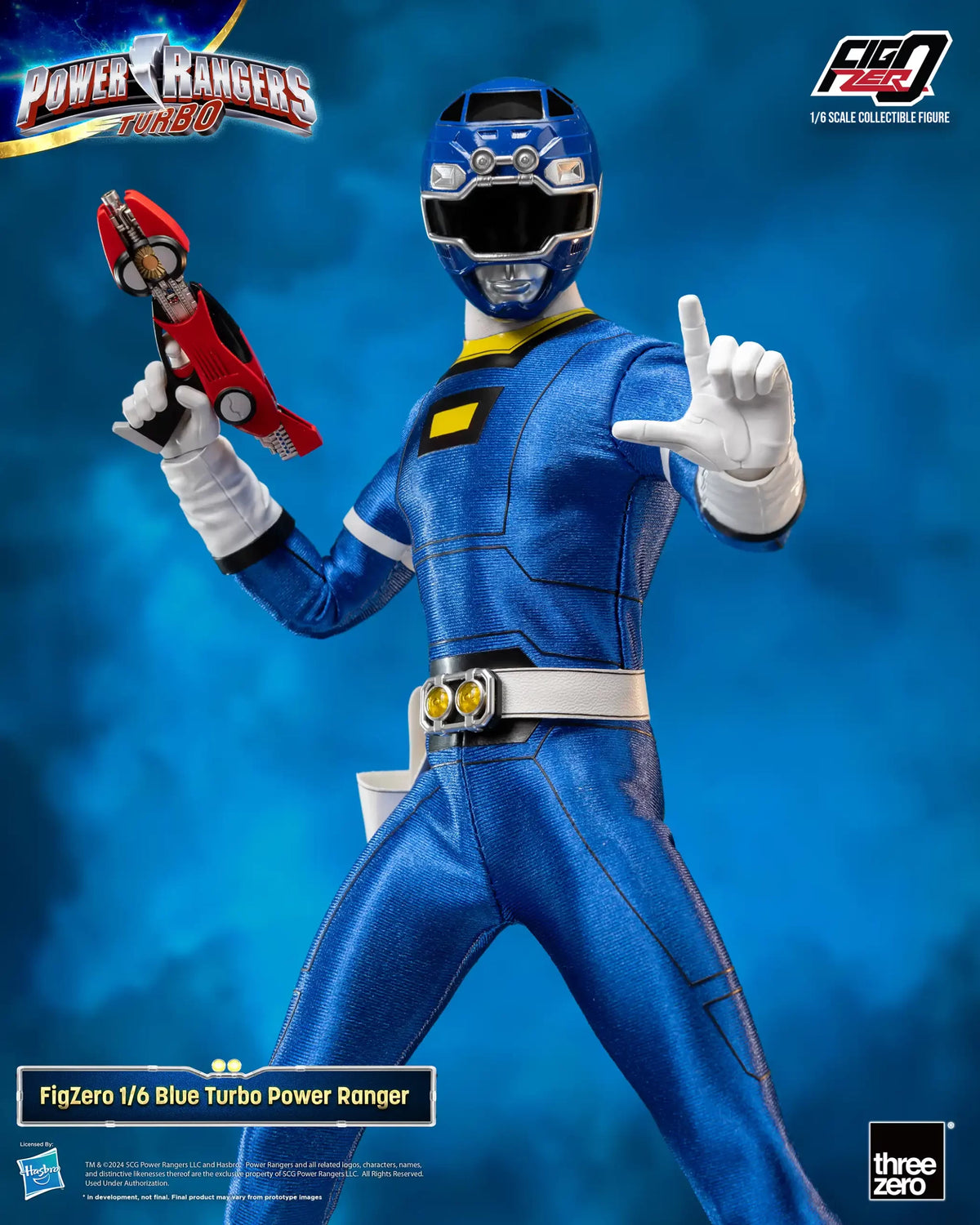 [PREORDER] FigZero Blue Turbo Ranger - Power Rangers Turbo 1/6 Scale Figure