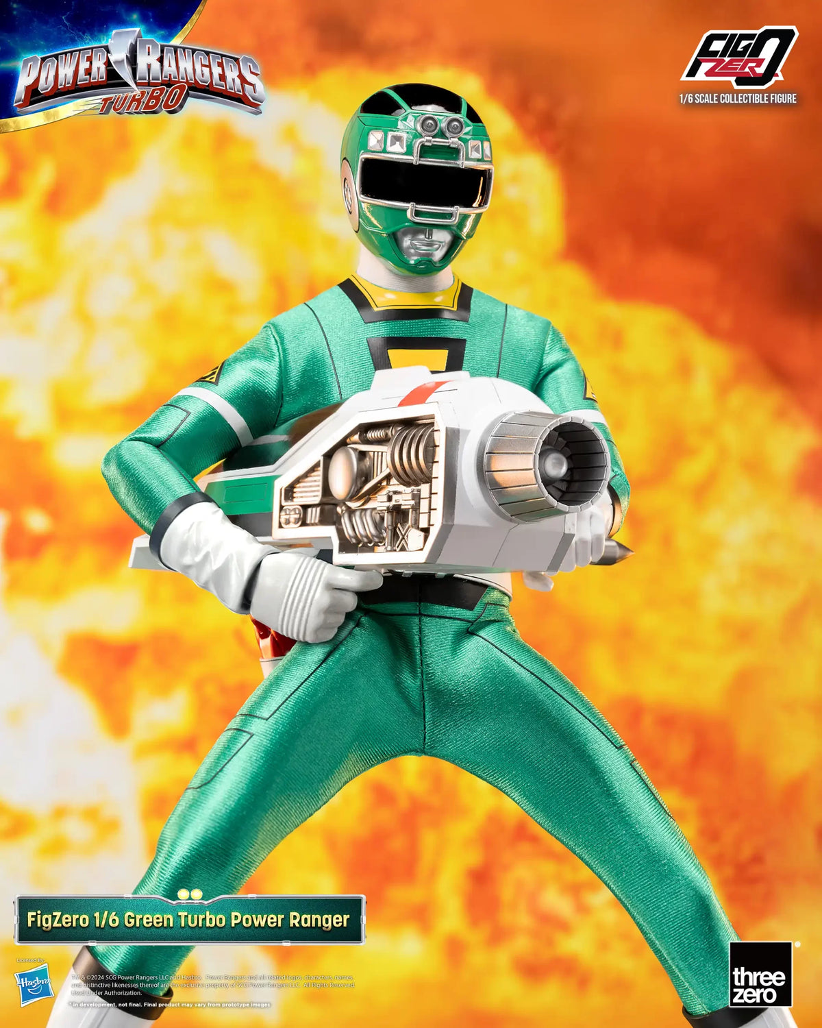 [PREORDER] FigZero Green Turbo Ranger - Power Rangers Turbo 1/6 Scale Figure