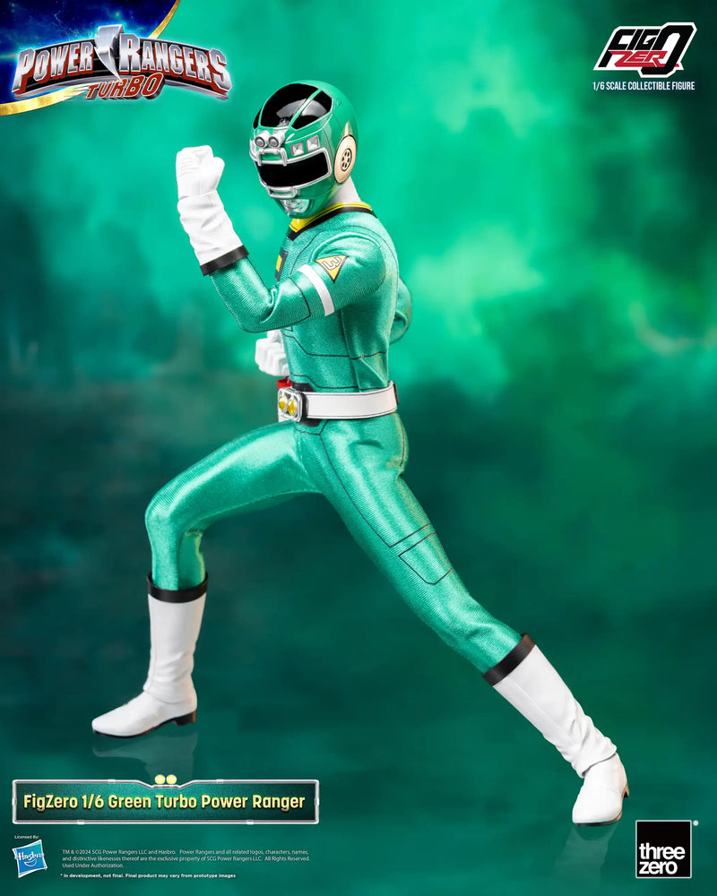 Power Rangers Figzero FigZero Green Turbo Ranger - Power Rangers Turbo 1/6 Scale Figure