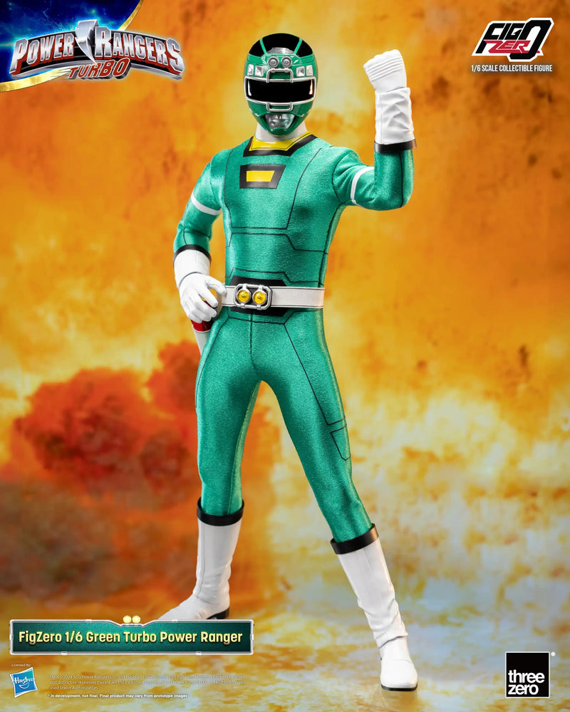 Power Rangers Figzero FigZero Green Turbo Ranger - Power Rangers Turbo 1/6 Scale Figure