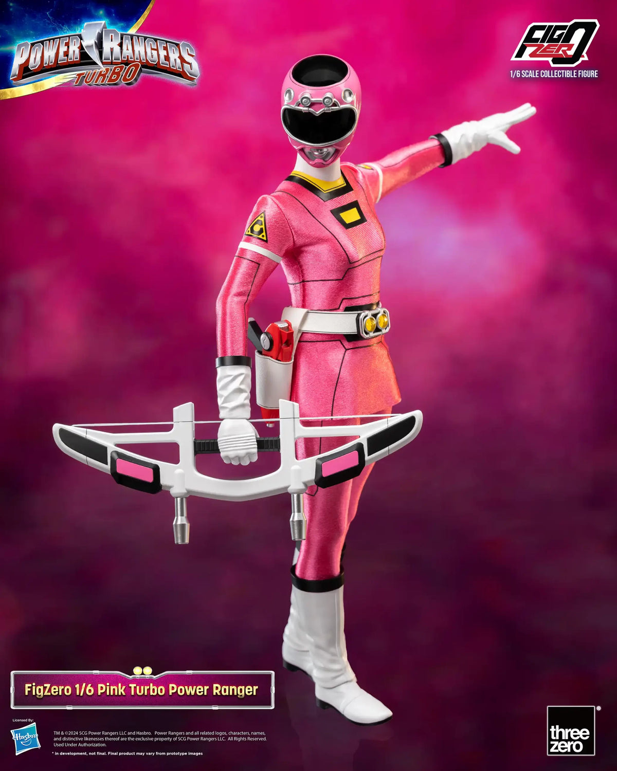 [PREORDER] FigZero Pink Turbo Ranger - Power Rangers Turbo 1/6 Scale Figure