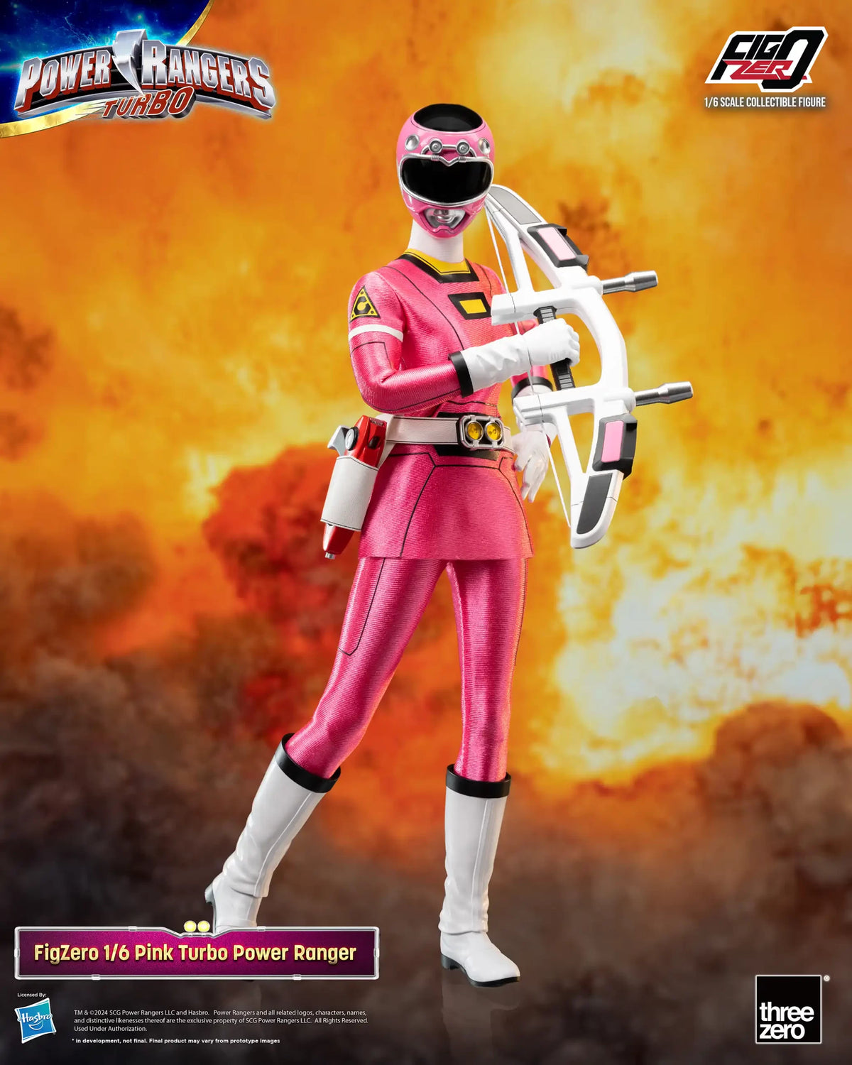 [PREORDER] FigZero Pink Turbo Ranger - Power Rangers Turbo 1/6 Scale Figure