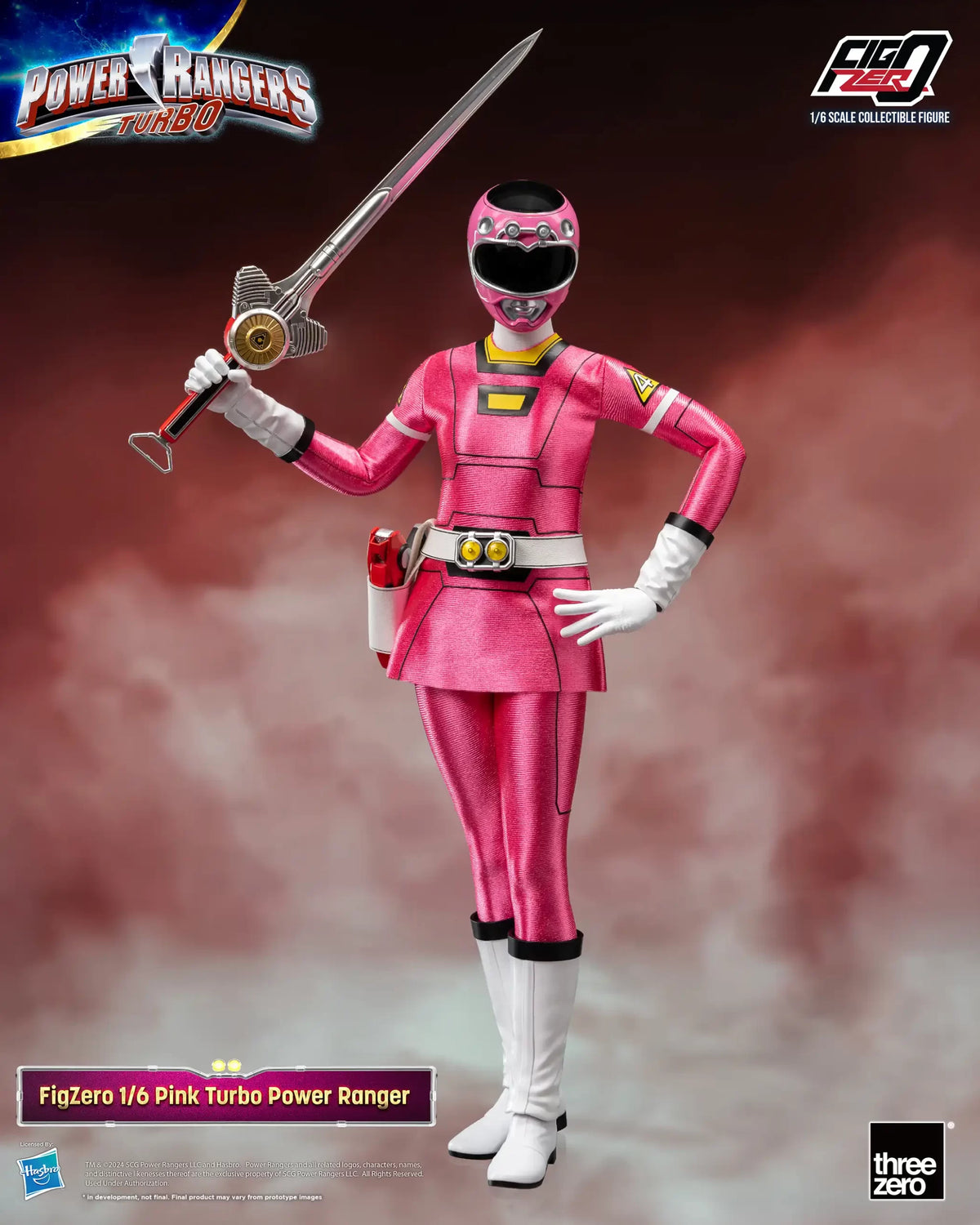 [PREORDER] FigZero Pink Turbo Ranger - Power Rangers Turbo 1/6 Scale Figure