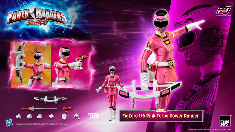 [PREORDER] FigZero Pink Turbo Ranger - Power Rangers Turbo 1/6 Scale Figure