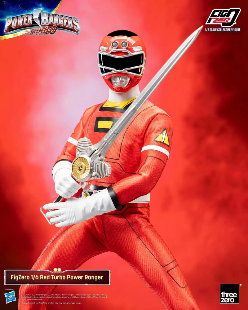 Power Rangers Figzero FigZero Red Turbo Ranger - Power Rangers Turbo 1/6 Scale Figure
