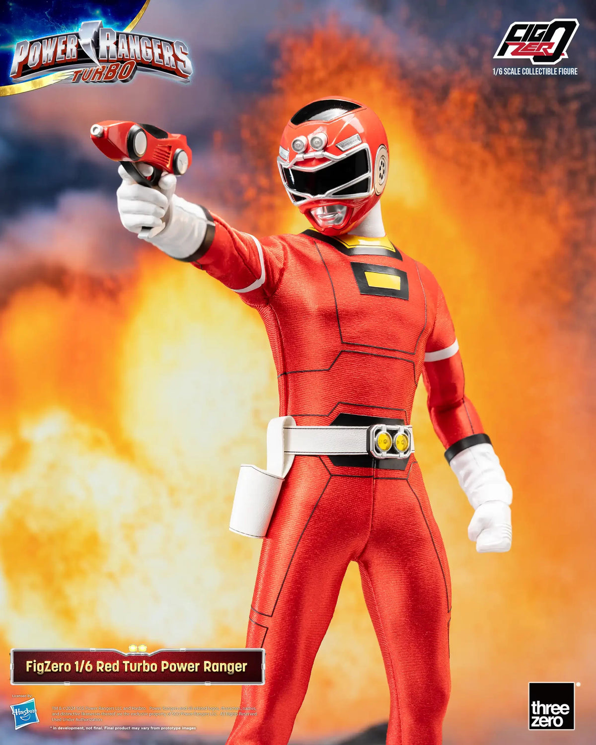 [PREORDER] FigZero Red Turbo Ranger - Power Rangers Turbo 1/6 Scale Figure