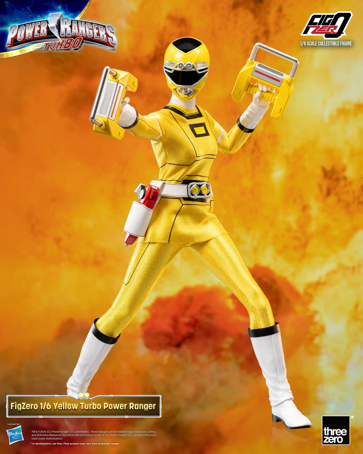 [PREORDER] FigZero Yellow Turbo Ranger - Power Rangers Turbo 1/6 Scale Figure