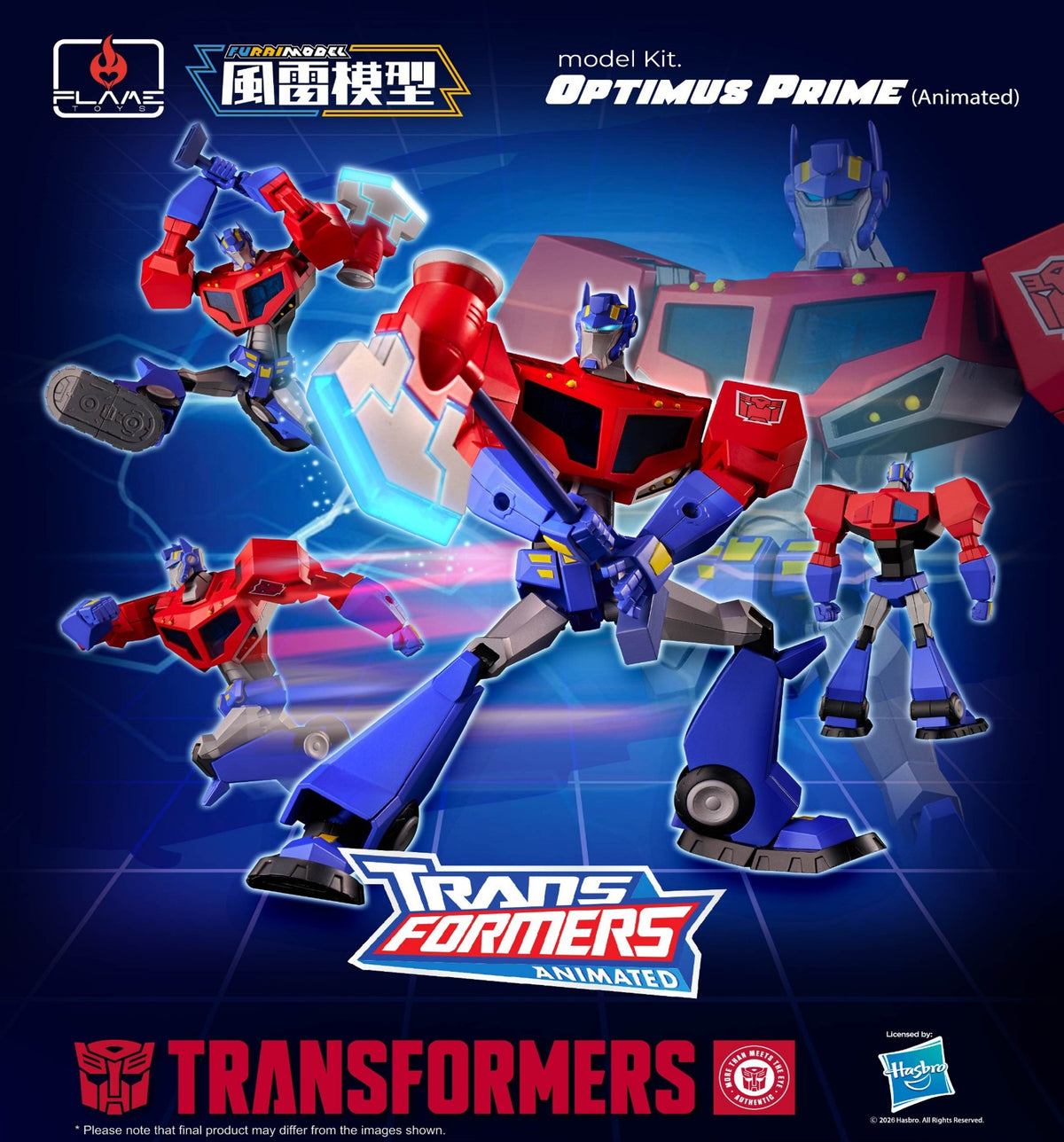 [PREORDER] Furai Model Optimus Prime (Animated)