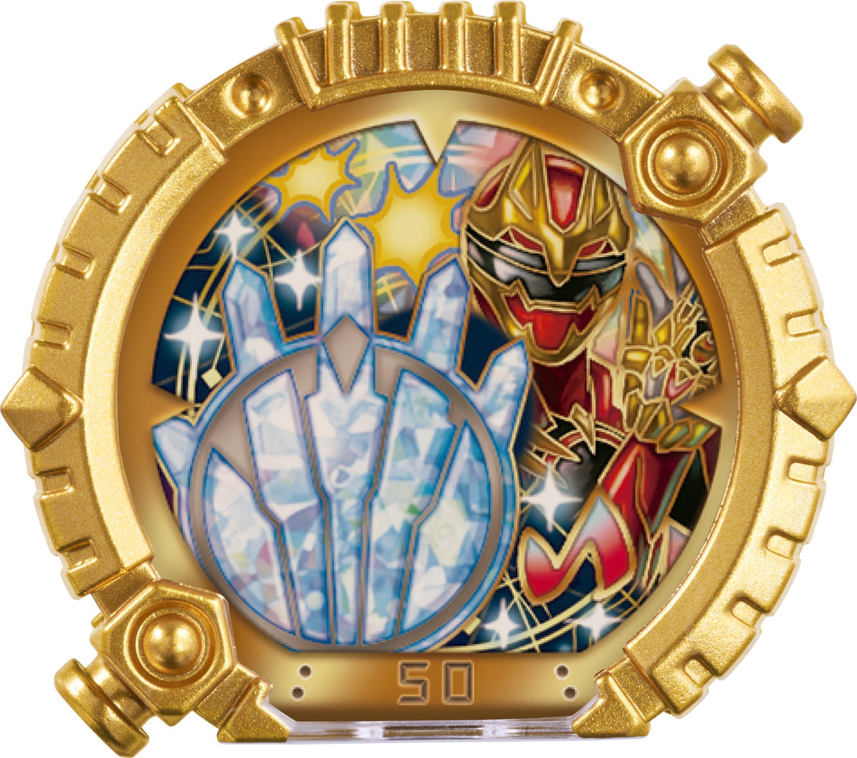 Gozyuger 50th Theme CD Collection & Sentai Ring Set