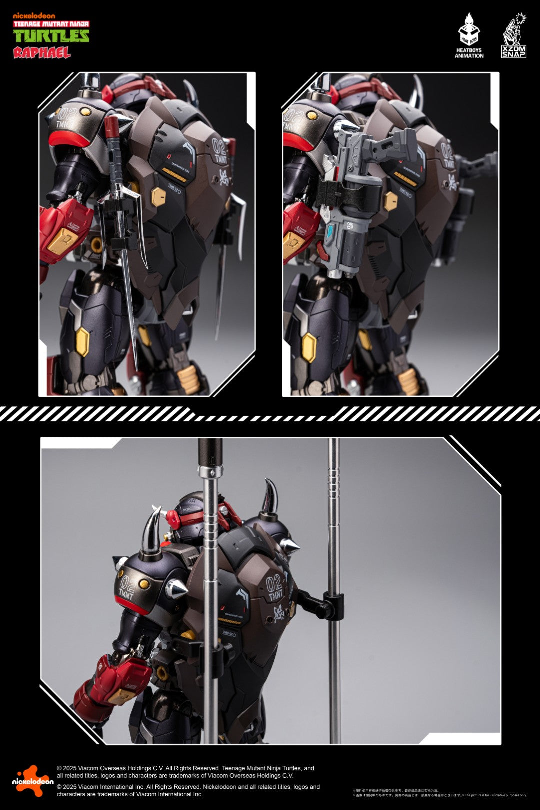 [PREORDER] Heatboys TMNT HB0095 Mechaheat Raphael - 40th Anniversary Ver