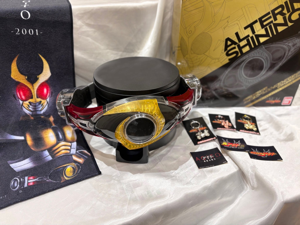 SUPER BEST DX Henshin Belt Altering Shining Set - Limited Clear Edition