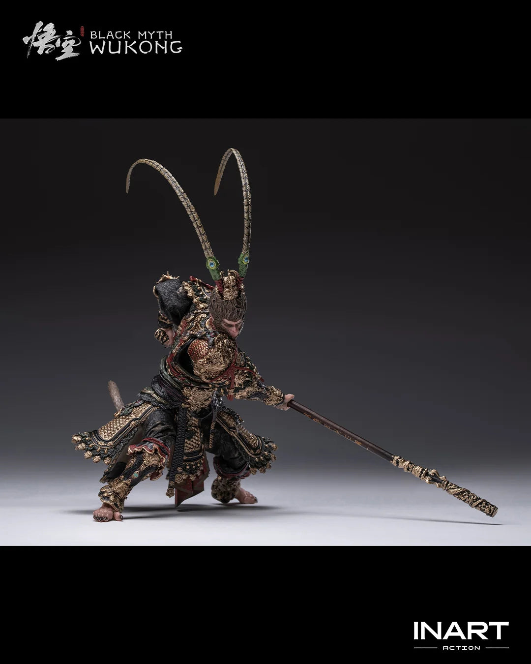 [PREORDER] INART Action Great Sage Armor 1/12 Action Figure - Black Myth Wukong