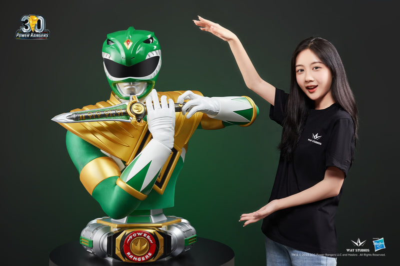 [PREORDER] WayStudios Power Rangers Series Green Ranger Life Size Bust
