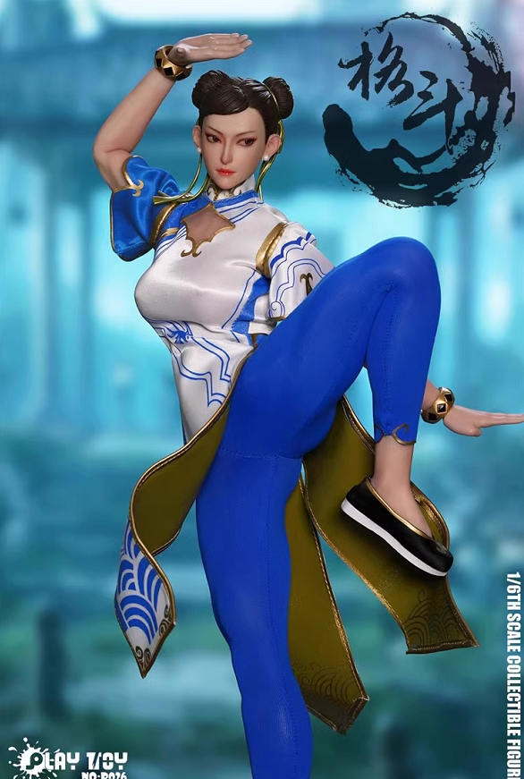 [PREORDER] Playtoy P026 Chun-Li 6th Generation 1/6 Scale Action Figure