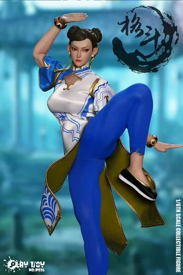 [PREORDER] Playtoy P026 Chun-Li 6th Generation 1/6 Scale Action Figure