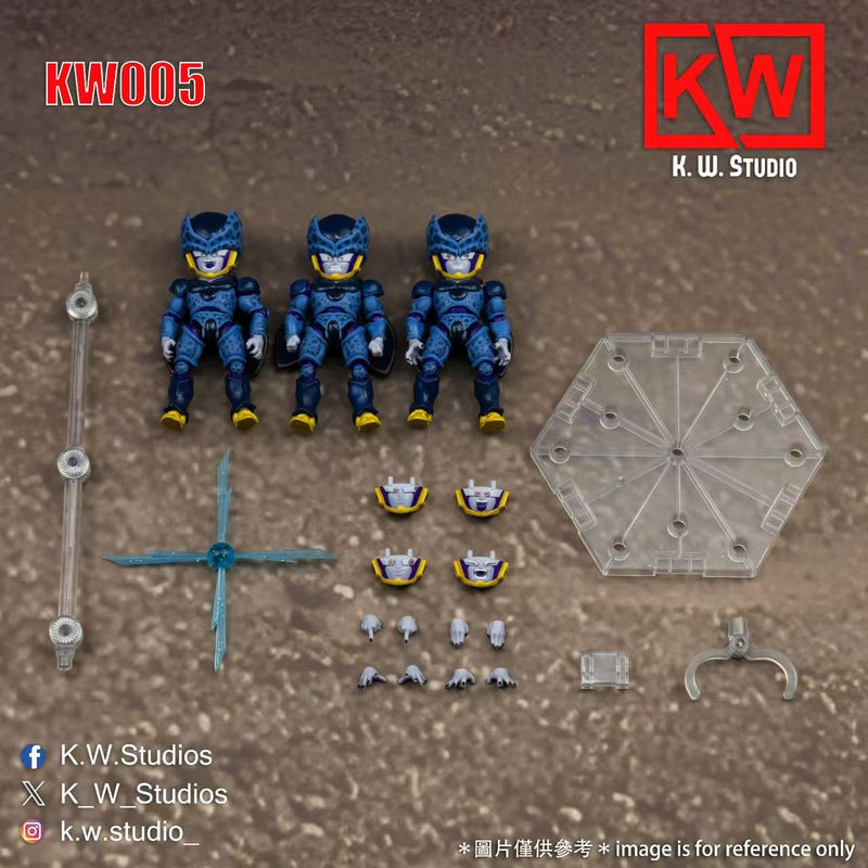 [PREORDER] KW Studio KW005 & KW005P Tiny Monster Action Figure & Accessory Set
