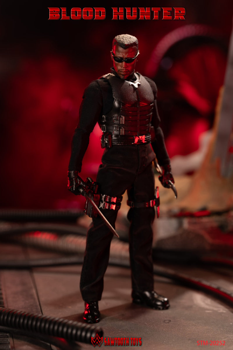 BLADE スナイプス　BLOOD HUNTER アクションフィギュア新品‼️ SawTooth Toys Blood Hunter 1/12 Scale Action Figure