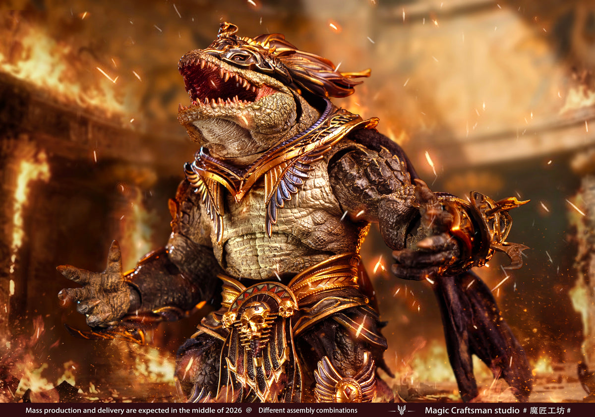 Sobek (Desert Colossus Crocodile) - Temple of Chaos Egypt 1/12 Action Figure