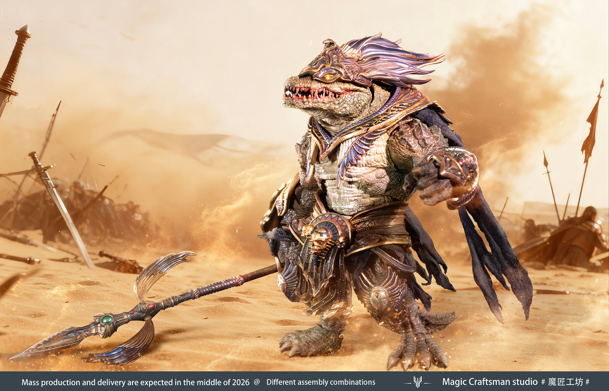 Sobek (Desert Colossus Crocodile) - Temple of Chaos Egypt 1/12 Action Figure