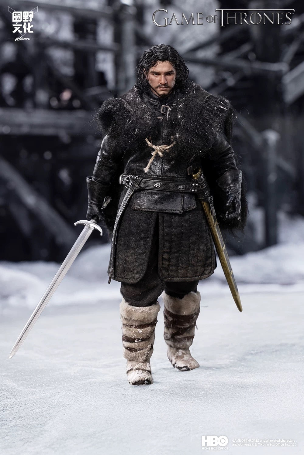 [PREORDER] UPFig Jon Snow 1/12 Action Figure - Game of Thrones