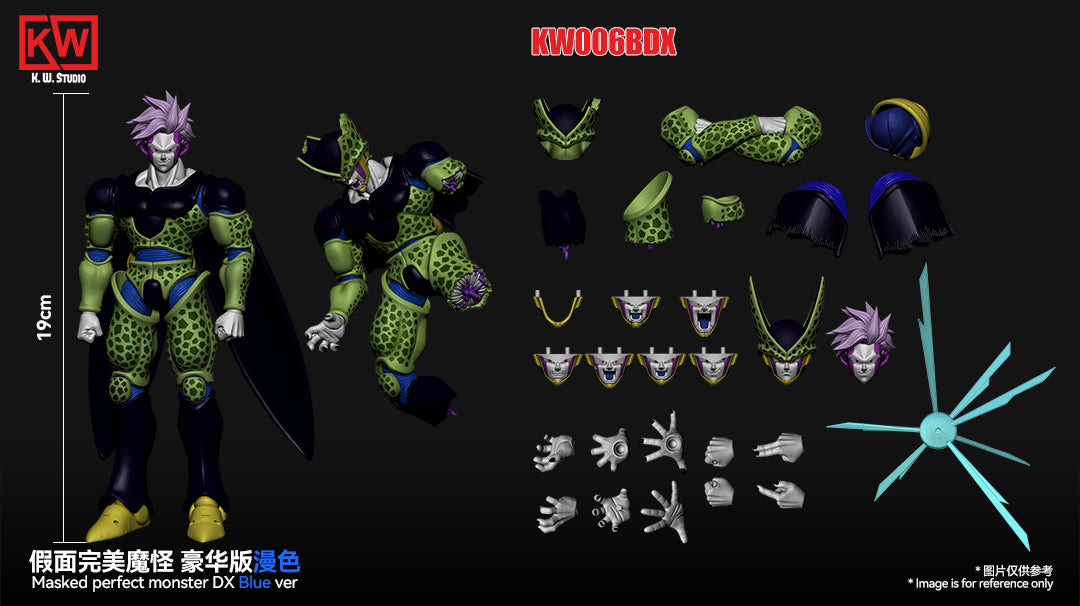[PREORDER] KW Studio KW006B Masked Perfect Monster - Blue