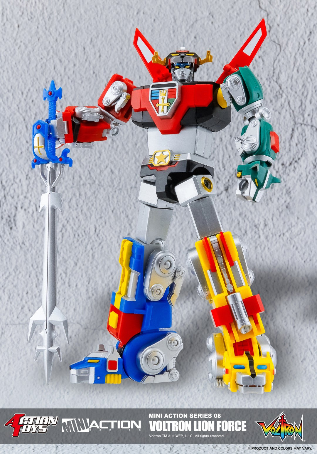 [PREORDER] Mini Action Voltron Lion Force