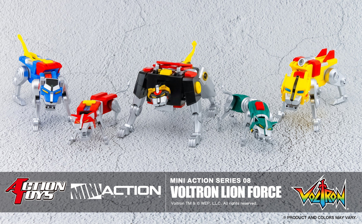 [PREORDER] Mini Action Voltron Lion Force