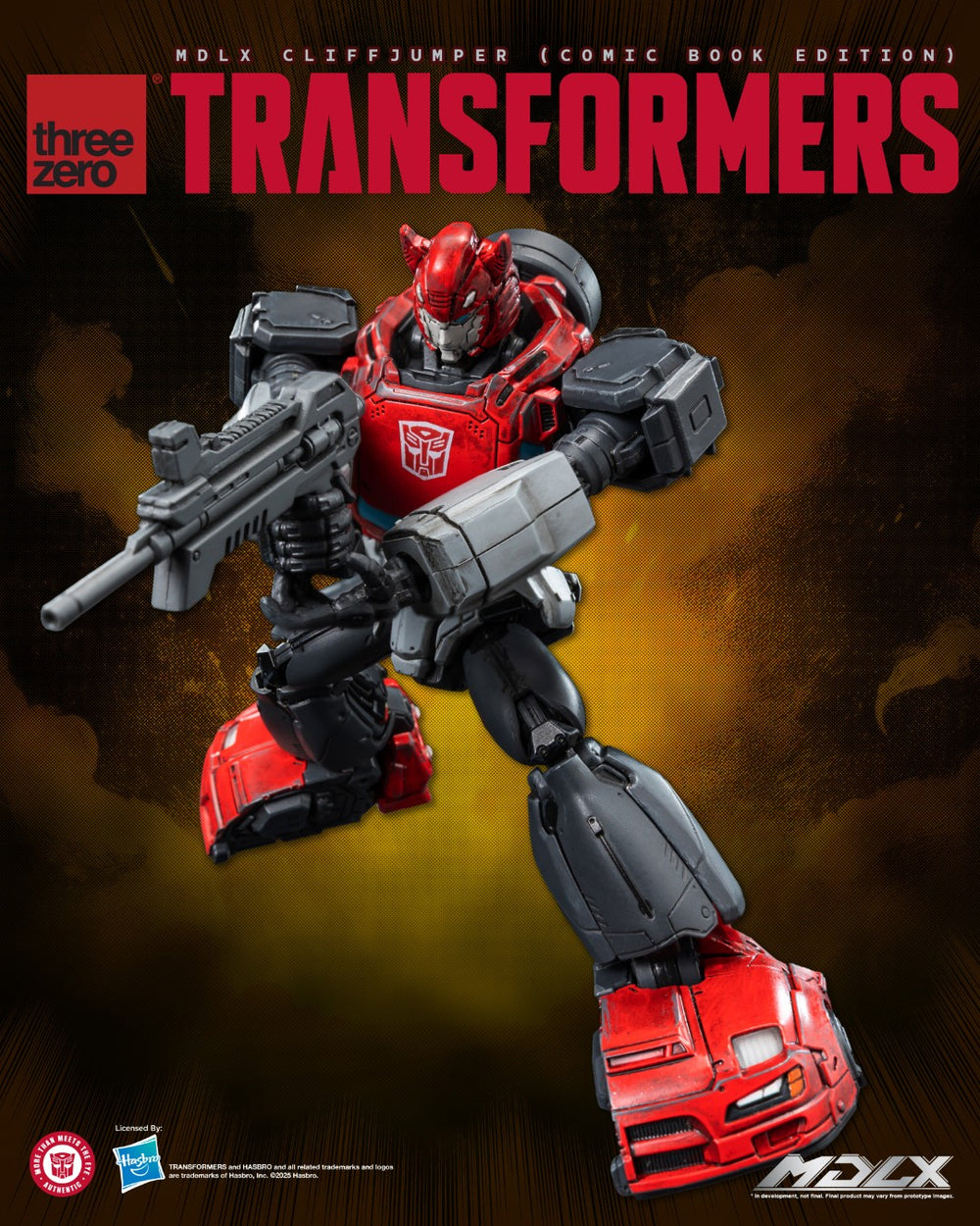 アメコミ TRANSFORMERSMPCONVOYBAPEBLACKCAM VERSION MDLX Cliffjumper (Comic Book Edition) - Transformers